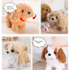 Interactive Walking Plush Dog Toy with Sound for Pets