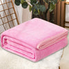 Cozy Coral Fleece Throw Blanket