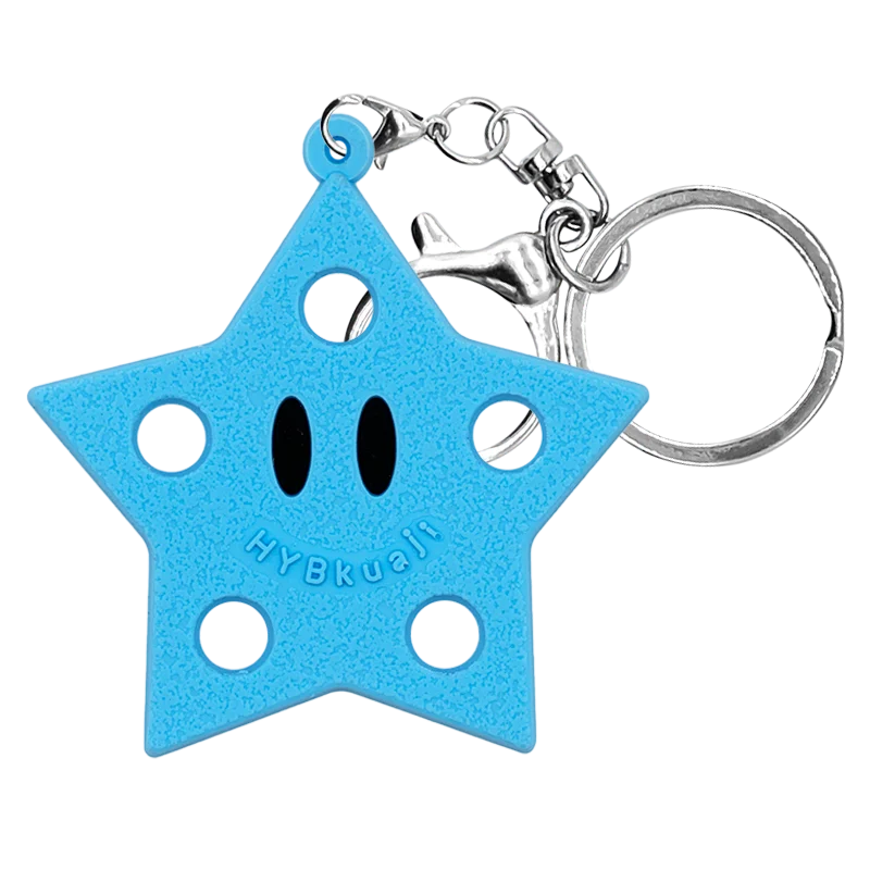 Silicone Shoe Charm Holder Keychain Board