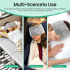 Weighted Velvet Sleep Mask with Adjustable Strap