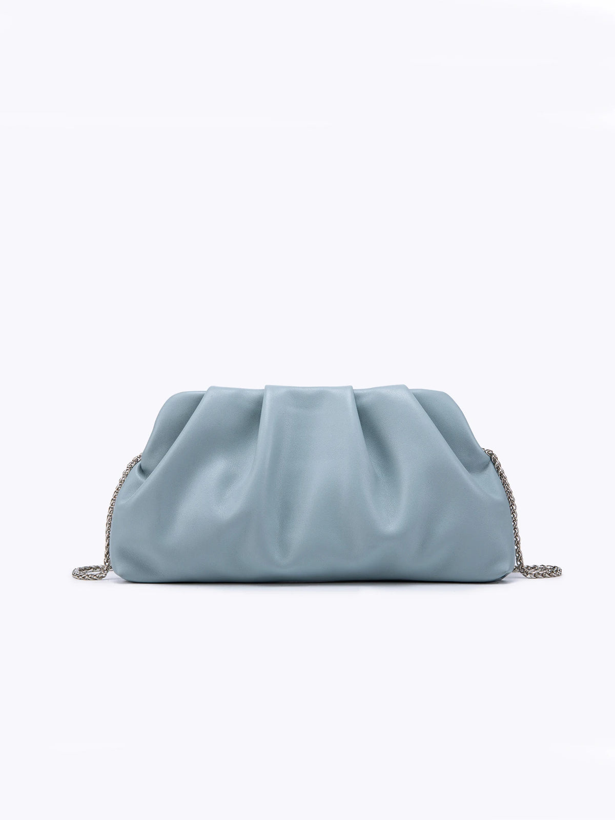 Elegant Chain Shoulder Bag with Crystal Accents