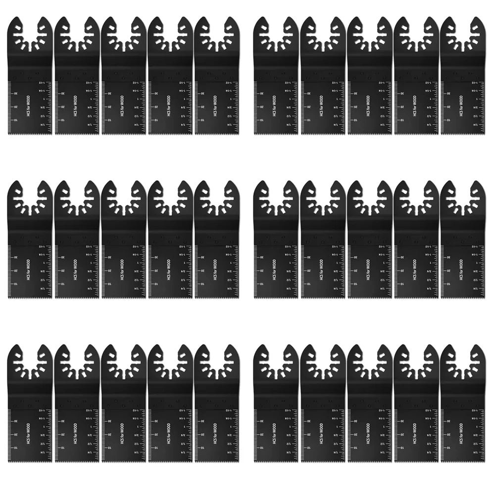 Oscillating Multi-Tool Blades for Fast Cutting in Wood, Metal, and Plastic