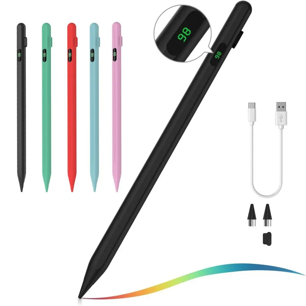 Universal Active Stylus Pen with LED Power Display