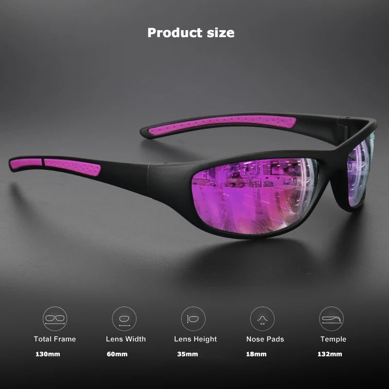 Gafas de sol deportivas polarizadas con protección UV400