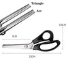 Professional Pinking Shears – Zig Zag Fabric Scissors for Sewing & Crafts