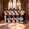Mini Religious Figurine Set for Christmas and Easter Decor