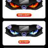 Solar-Powered Demon Eye LED Car Light