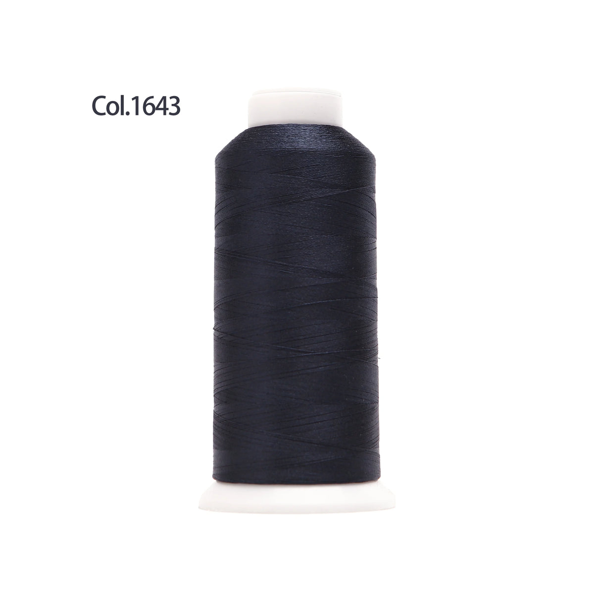 80-Color Polyester Embroidery Thread Set with Large 4000m Spools