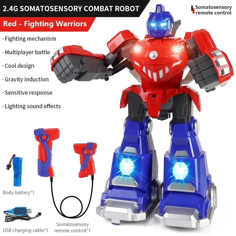 Robot de Combat Somatosensoriel Interactif pour Enfants