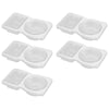 Double-Compartment Portable Seasoning & Snack Containers