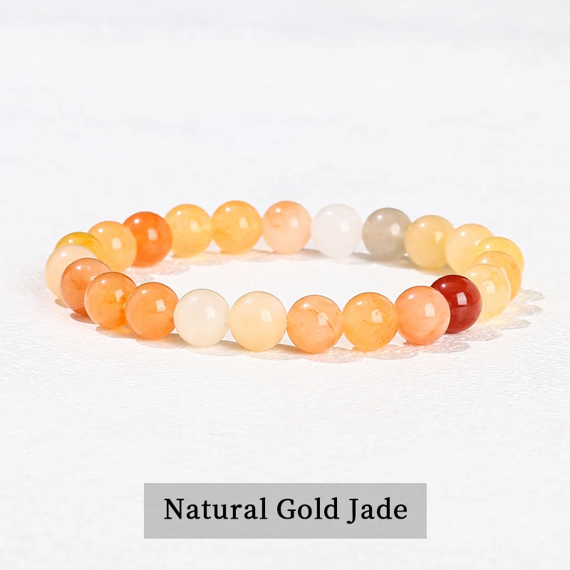 Natural Stone Beaded Bracelet