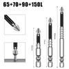 Magnetic Cross Head Screwdriver Bit Set (S2 Steel, Anti-Slip)