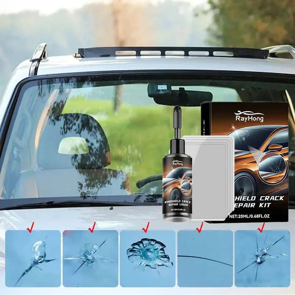 Invisible Windshield Crack Repair Kit