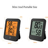 Digital Temperature and Humidity Monitor with Stand, Magnet, and Wall Mount