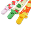 3-Pack Cartoon Pacifier Clips for Babies