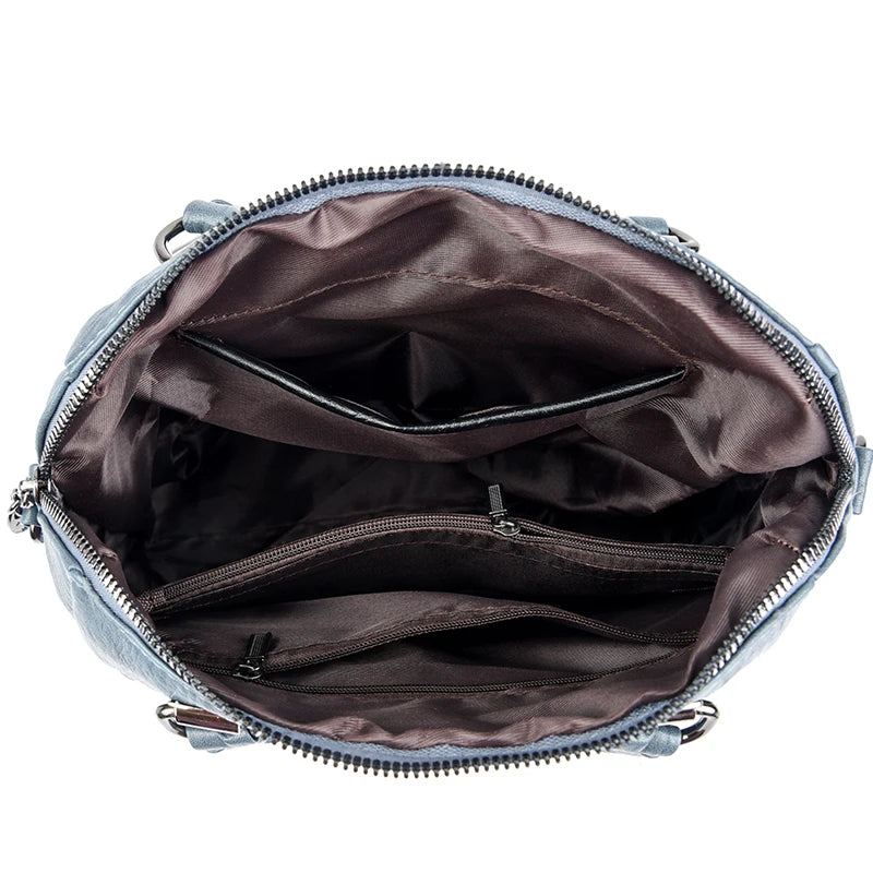 Vintage-Inspired Crossbody Bag with Roomy Interior