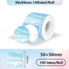 Self-Adhesive Thermal Label Rolls for Mini Printers