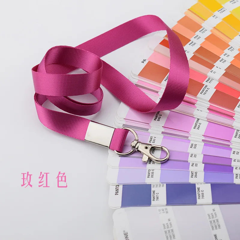 Slim ID Badge Holder with Lanyard