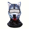 3D-Katzenohren-Balaclava