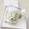 Set de Tasses à Café en Os Rétro