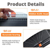 12-Inch Paper Cutter with Slide Rail and Safety Blade