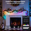 Smart RGB LED String Lights with App & Remote Control
