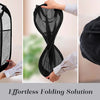Collapsible Mesh Laundry Basket with Handles
