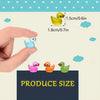 Glow-in-the-Dark Mini Duck Figurines for Garden & Décor