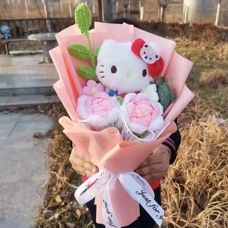 Hello Kitty Plush Rose Bouquet