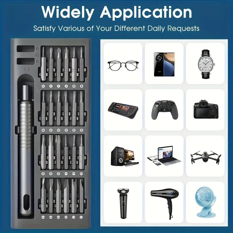 Compact 25-Piece Precision Screwdriver Set