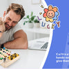 Montessori Wooden Busy Board with LED Switch Controls