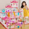Enchanted Princess Castle DIY Dollhouse with LED Lights