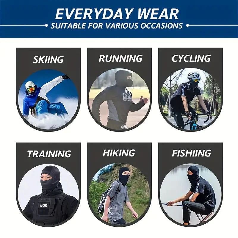 UPF 50+ Cooling Balaclava Sun Face Mask