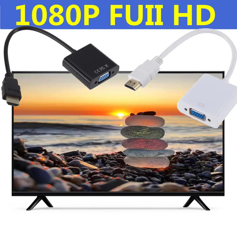 1080P HDMI to VGA Adapter Cable
