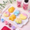 DIY Squishy Maker Kit with Silicone Molds – Cat, Paw, Bear & Donut Designs