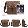 Vintage Canvas Messenger Bag for Men – Retro Crossbody Shoulder Bag