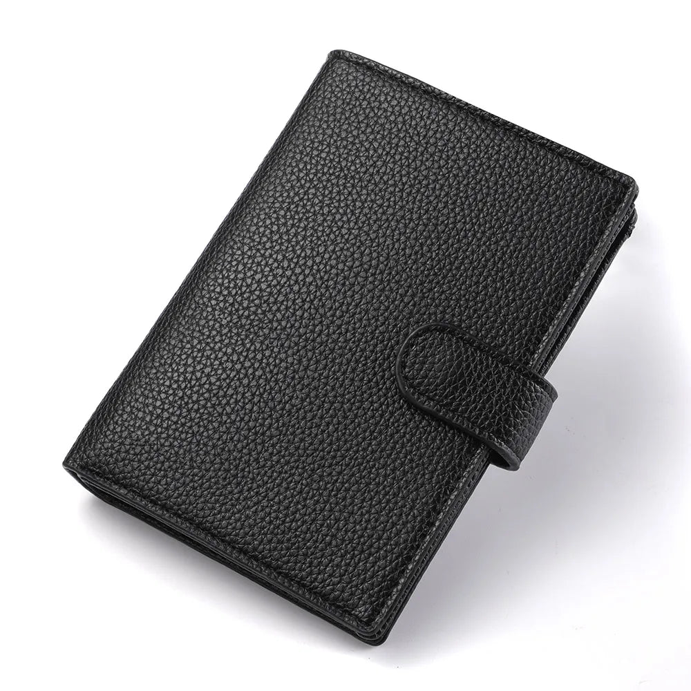 Travel Passport Wallet with Multi-Card Holder