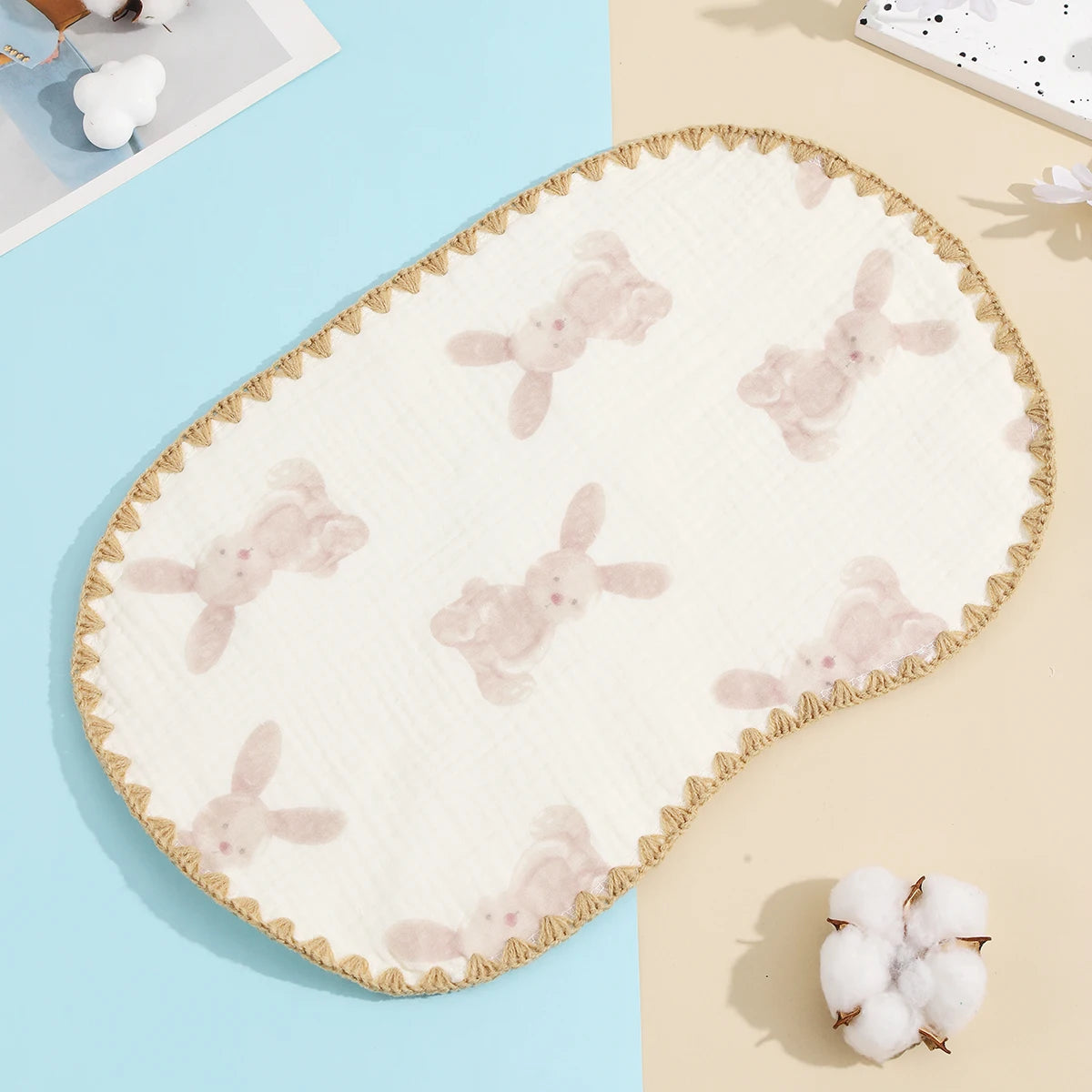 Cloud Soft Baby Pillow with Cotton Gauze Cover