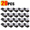 A set of twenty-piece compact electrical wire connectors or quick splice terminals.