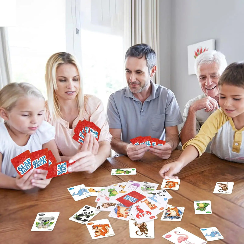 Interaktives Familienspiel-Kartenspiel