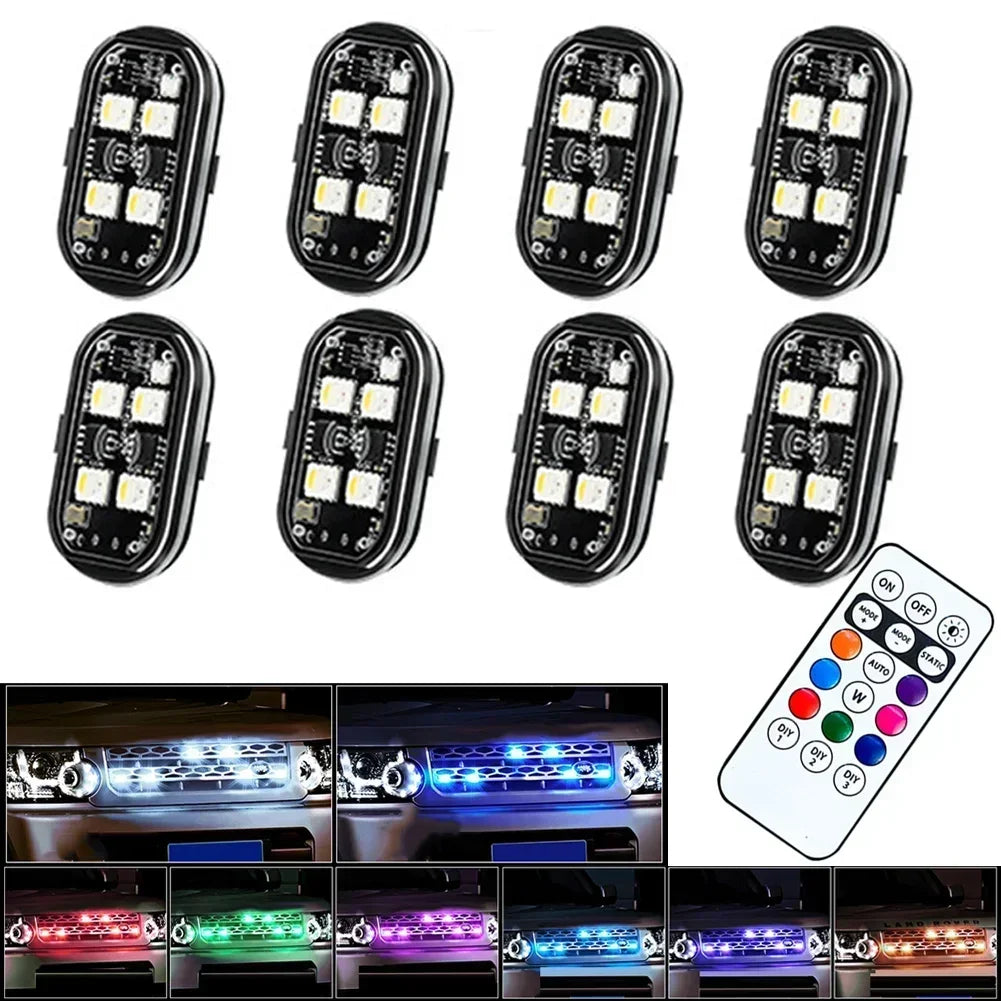 RGB LED Strobe Light with USB Charging