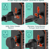 Universal-Reiseadapter mit Schnellladefunktion