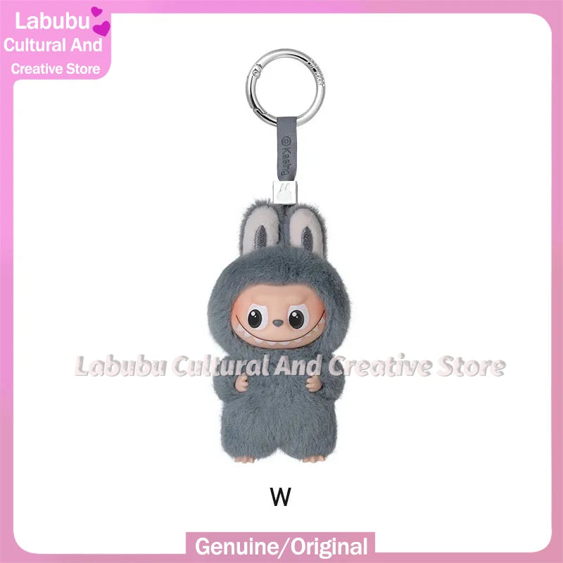 Labubu The Monsters Vinyl Face Plush Doll Pendant Keychain