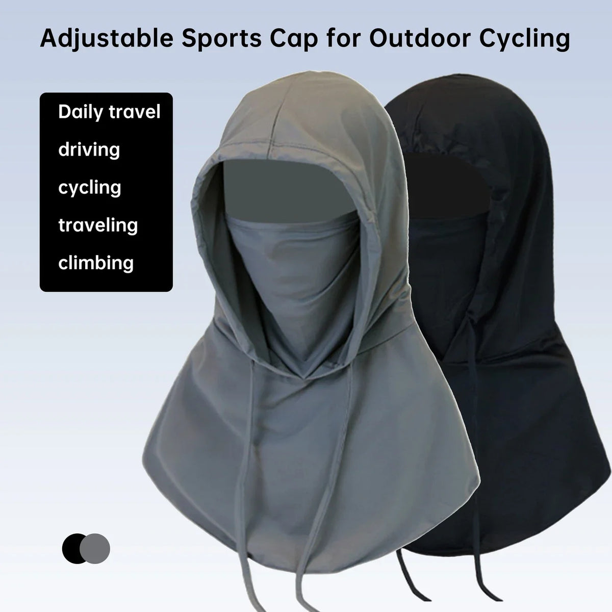 UPF 50+ Cooling Balaclava Sun Face Mask