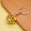 Gearbox Keychain with Turbo Hub and Brake Disc Pendant
