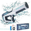 Automatic Rechargeable Water Gun with Extended Bottle Adapter