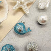 Beach-Themed Shoe Charms Set - 16 Pieces