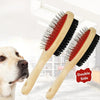 Wooden Double-Sided Pet Grooming Comb