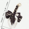 Elegant Bow Chain Bag Strap with Hanging Charm