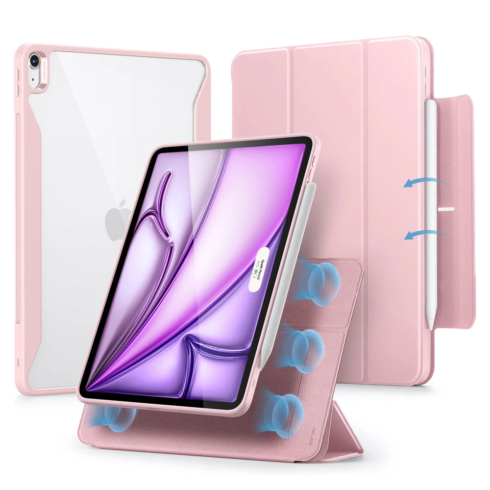 Magnetic Folio Case for iPad Air 11 Inch with Auto Wake/Sleep